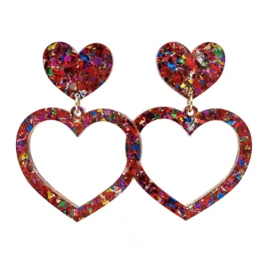 Barbie Hearts | Earrings^Haus Of Dizzy 'Aladdin' Barbie Heart Earrings