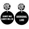 Earrings^Haus Of Dizzy 'Always Was Always Will Be Aboriginal Land' Earrings