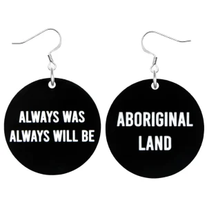 Earrings^Haus Of Dizzy 'Always Was Always Will Be Aboriginal Land' Earrings
