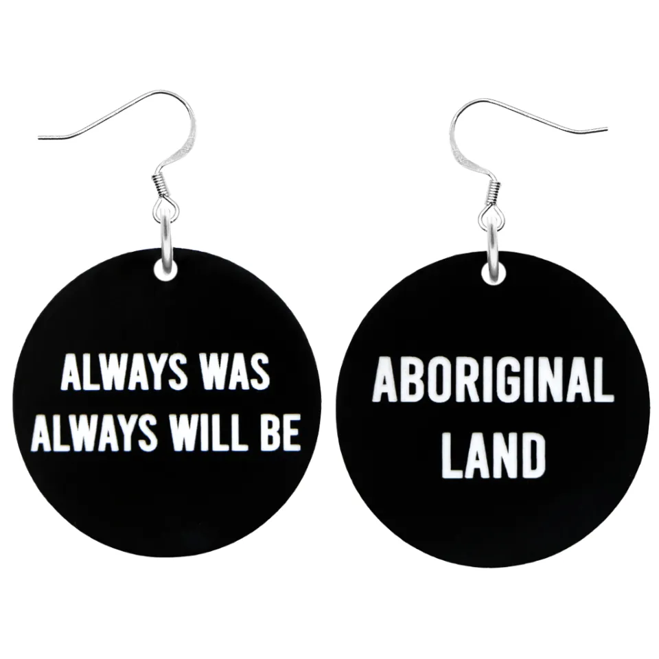haus_of_dizzy_always_was__2-1.webp Earrings^Haus Of Dizzy 'Always Was Always Will Be Aboriginal Land' Earrings