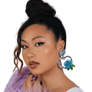 Earrings^Haus Of Dizzy 'Amy' Heart Earrings