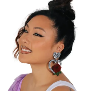 Earrings^Haus Of Dizzy 'Amy' Heart Earrings