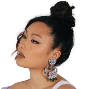 Earrings^Haus Of Dizzy 'Amy' Heart Earrings