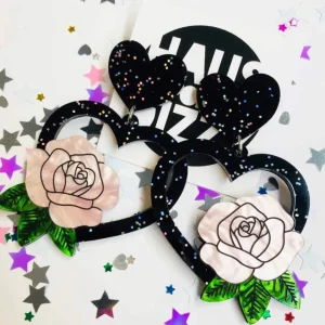 Earrings^Haus Of Dizzy 'Amy' Heart Earrings