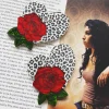 Pins/Patches^Haus Of Dizzy 'Amy' Leopard Heart Pin