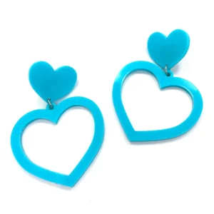 Earrings | Barbie Hearts^Haus Of Dizzy Barbie Heart Earrings