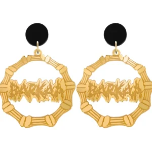 Earrings | Bamboo Hoops^Haus Of Dizzy 'BARKAA' BAMBOO HOOPS