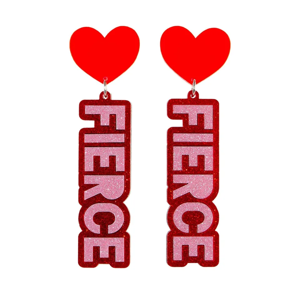 haus_of_dizzy_be_fierce_s_0.webp Stacked Earrings | Earrings^Haus Of Dizzy 'Be Fierce!!' Stacked Earrings