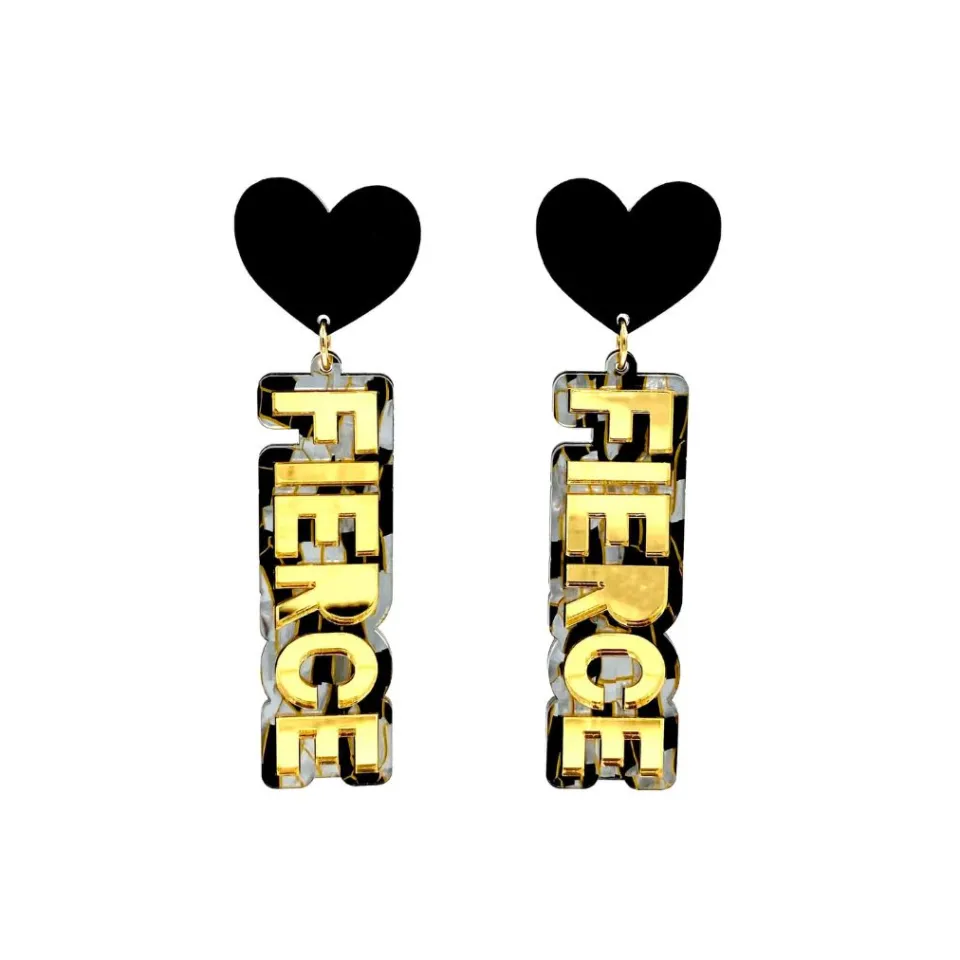 haus_of_dizzy_be_fierce_s_3.webp Stacked Earrings | Earrings^Haus Of Dizzy 'Be Fierce!!' Stacked Earrings
