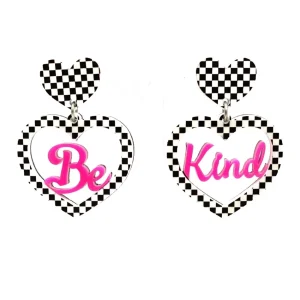 Earrings^Haus Of Dizzy 'Be Kind' Heart Earrings