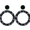 Earrings^Haus Of Dizzy Blak Collection - 'Meeting Place' Hoop Earrings