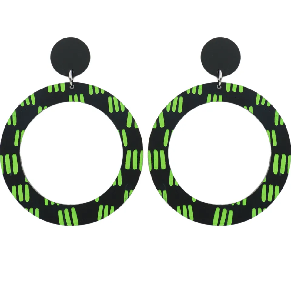 haus_of_dizzy_blak_collec_0-6.webp Earrings^Haus Of Dizzy Blak Collection – 'Markings' Hoop Earrings