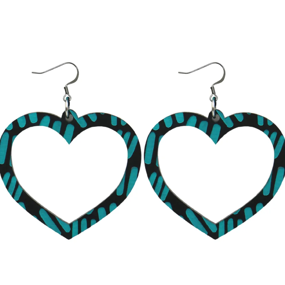 haus_of_dizzy_blak_collec_11-2.webp Earrings^Haus Of Dizzy Blak Collection – 'Markings' Heart Hoop Earrings