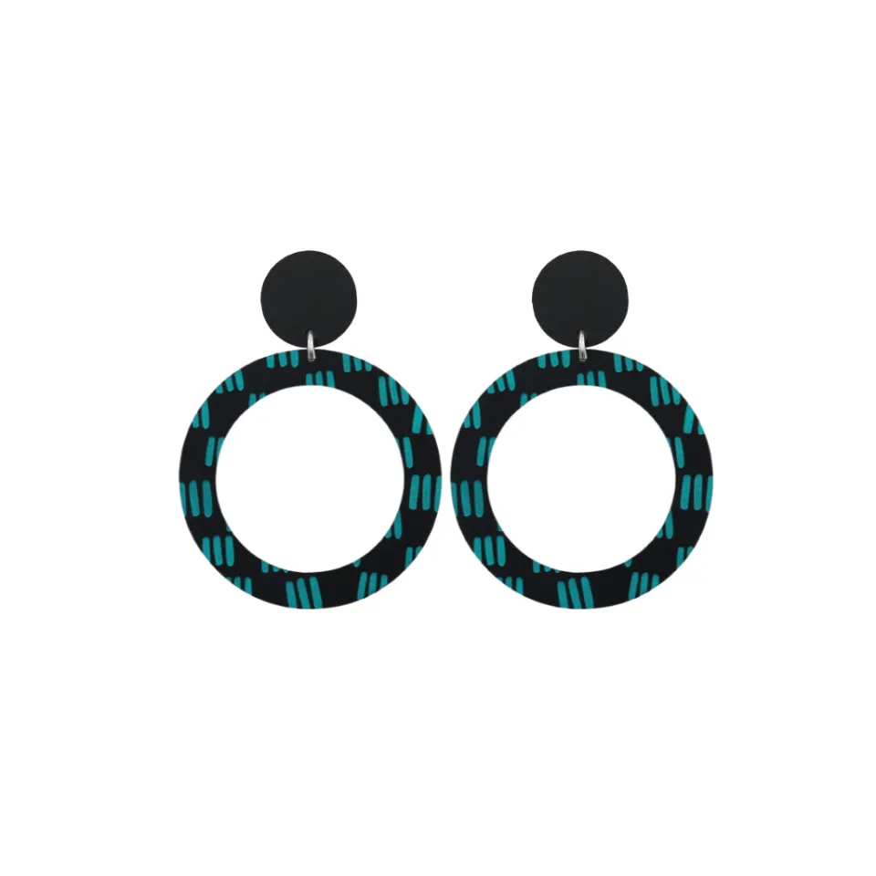 haus_of_dizzy_blak_collec_11-3.webp Earrings^Haus Of Dizzy Blak Collection – 'Markings' Hoop Earrings
