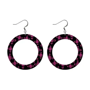 Earrings^Haus Of Dizzy Blak Collection - 'Meeting Place' Hoop Earrings