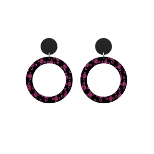 Earrings^Haus Of Dizzy Blak Collection - 'Meeting Place' Hoop Earrings