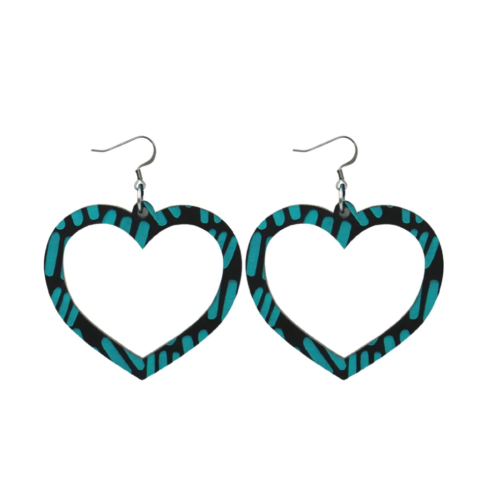 haus_of_dizzy_blak_collec_13-2.webp Earrings^Haus Of Dizzy Blak Collection – 'Markings' Heart Hoop Earrings