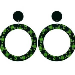 Earrings^Haus Of Dizzy Blak Collection - 'Meeting Place' Hoop Earrings