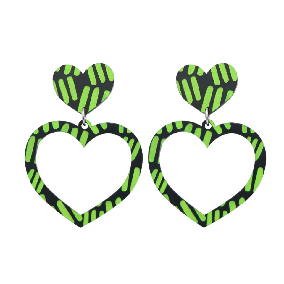 haus_of_dizzy_blak_collec_19-2.webp Earrings^Haus Of Dizzy Blak Collection – 'Markings' Heart Hoop Earrings