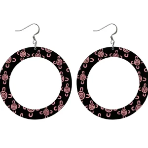 Earrings^Haus Of Dizzy Blak Collection - 'Meeting Place' Hoop Earrings