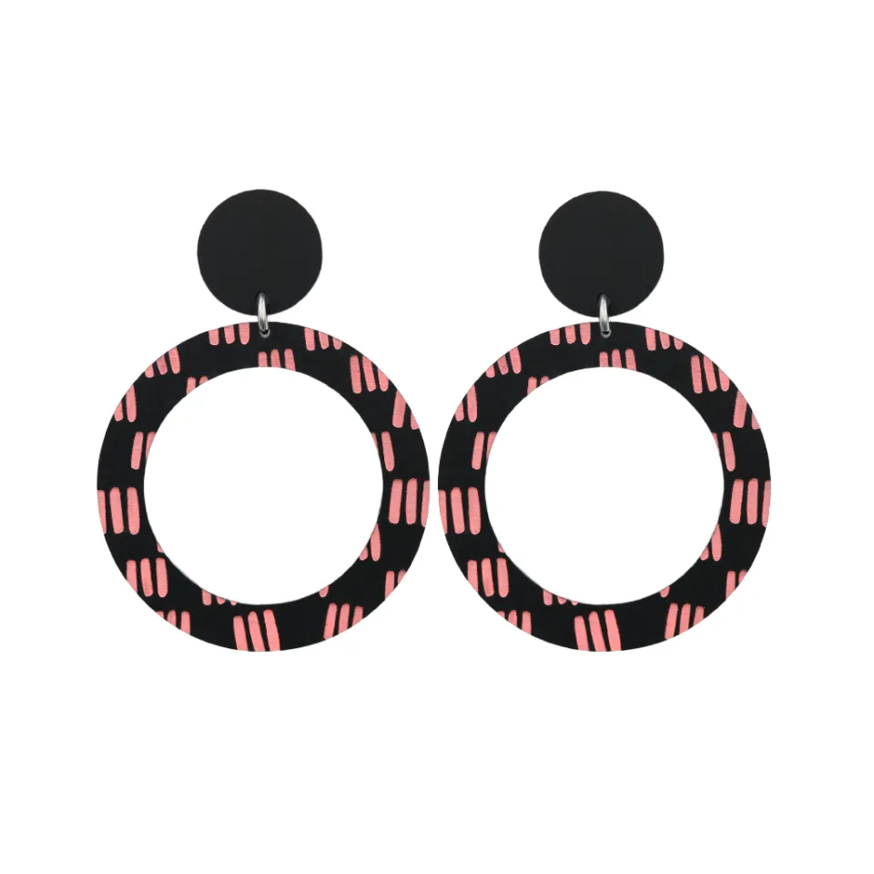 haus_of_dizzy_blak_collec_21-2.webp Earrings^Haus Of Dizzy Blak Collection – 'Markings' Hoop Earrings