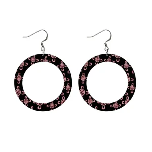 Earrings^Haus Of Dizzy Blak Collection - 'Meeting Place' Hoop Earrings
