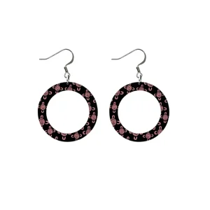 Earrings^Haus Of Dizzy Blak Collection - 'Meeting Place' Hoop Earrings