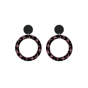 Earrings^Haus Of Dizzy Blak Collection - 'Meeting Place' Hoop Earrings
