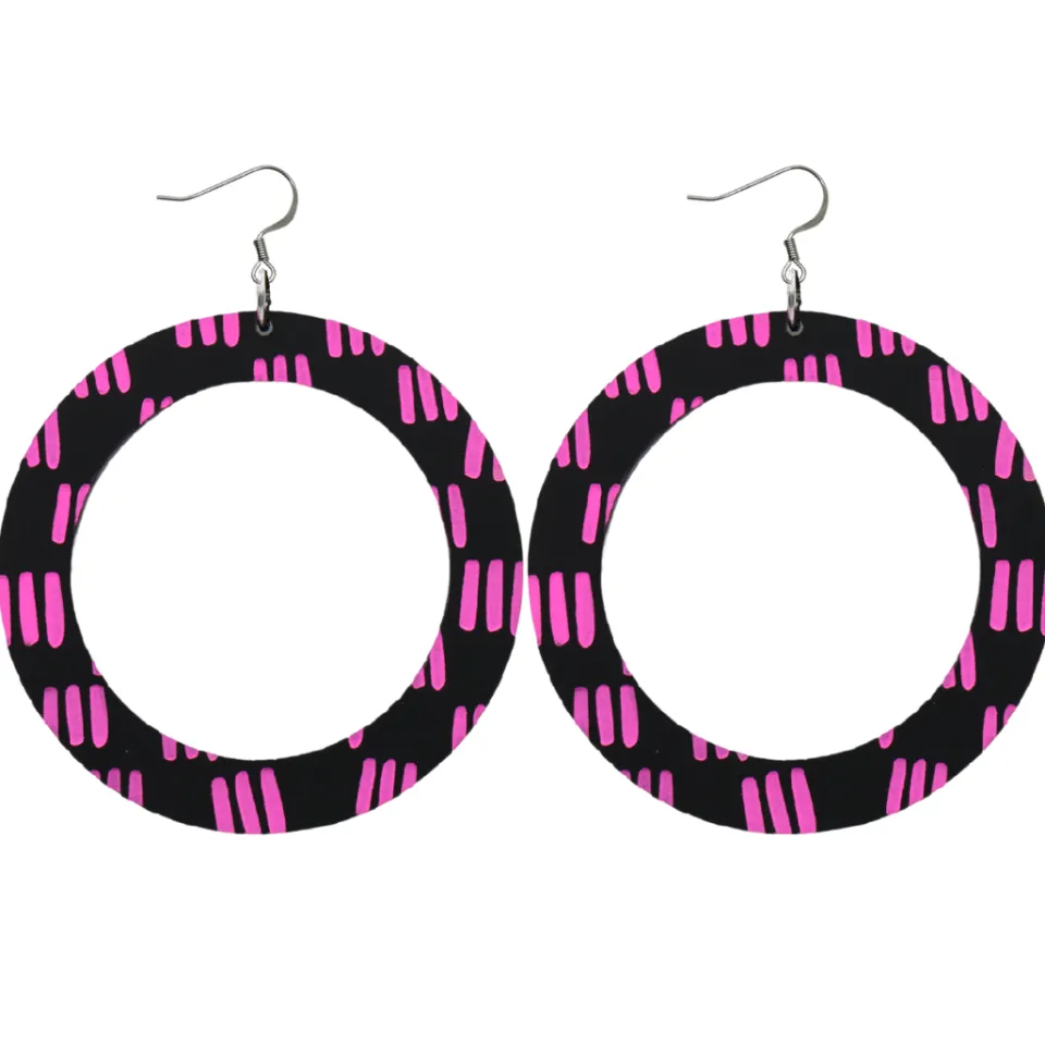 haus_of_dizzy_blak_collec_27-2.webp Earrings^Haus Of Dizzy Blak Collection – 'Markings' Hoop Earrings
