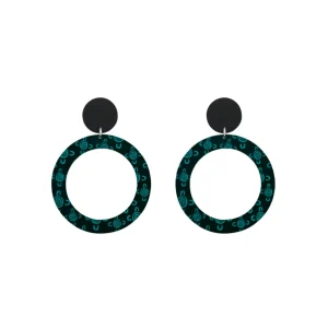 Earrings^Haus Of Dizzy Blak Collection - 'Meeting Place' Hoop Earrings