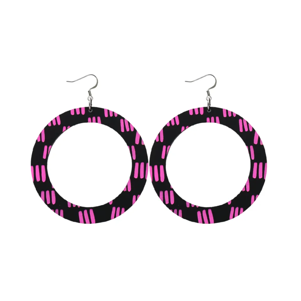 haus_of_dizzy_blak_collec_29-2.webp Earrings^Haus Of Dizzy Blak Collection – 'Markings' Hoop Earrings
