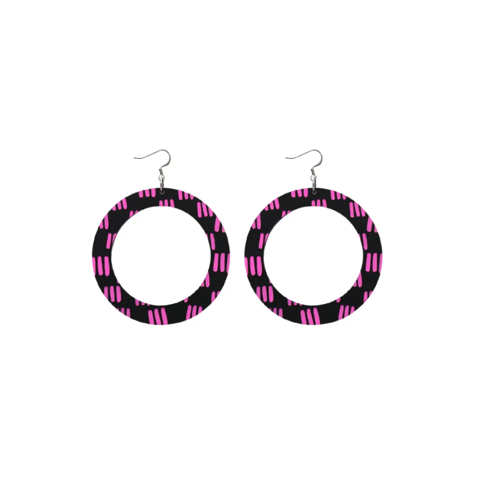 haus_of_dizzy_blak_collec_30-1.webp Earrings^Haus Of Dizzy Blak Collection – 'Markings' Hoop Earrings