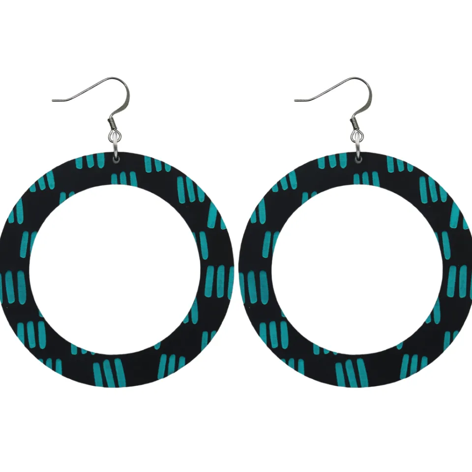 haus_of_dizzy_blak_collec_8-3.webp Earrings^Haus Of Dizzy Blak Collection – 'Markings' Hoop Earrings