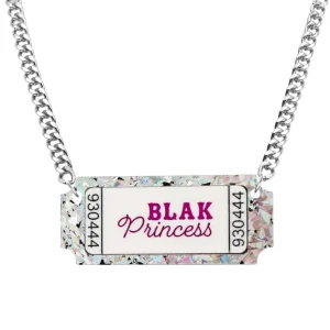 Necklaces^Haus Of Dizzy 'Blak Princess' Ticket Necklace