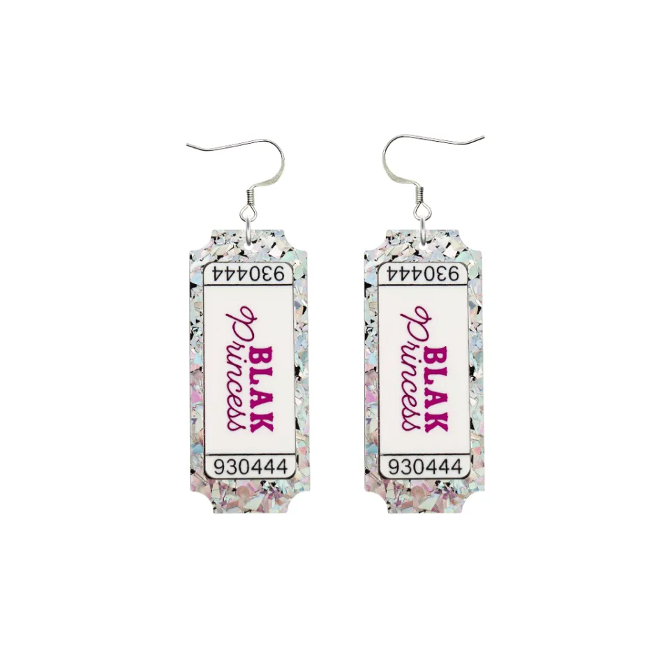 haus_of_dizzy_blak_prince_4-1.webp Earrings^Haus Of Dizzy 'Blak Princess' Ticket Earrings