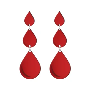 Earrings^Haus Of Dizzy 'Bloody Drip' earrings