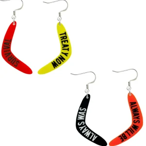Earrings^Haus Of Dizzy Boomerang Earrings