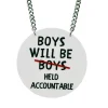Necklaces^Haus Of Dizzy 'Boys Will Be Held Accountable' Necklace