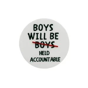 Pins/Patches^Haus Of Dizzy 'Boys Will Held Accountable' Pin/Badge