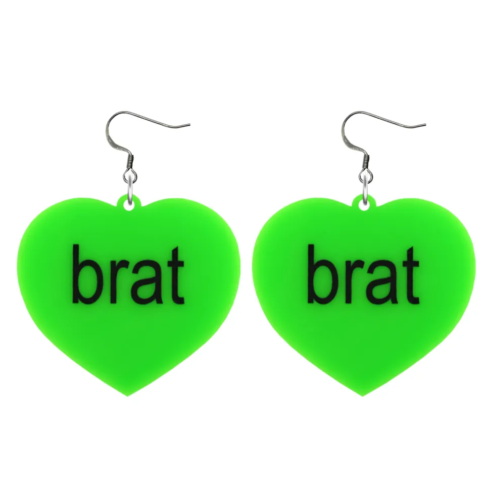 haus_of_dizzy_brat_summer_1-1.webp Earrings^Haus Of Dizzy 'brat summer' Heart Earrings