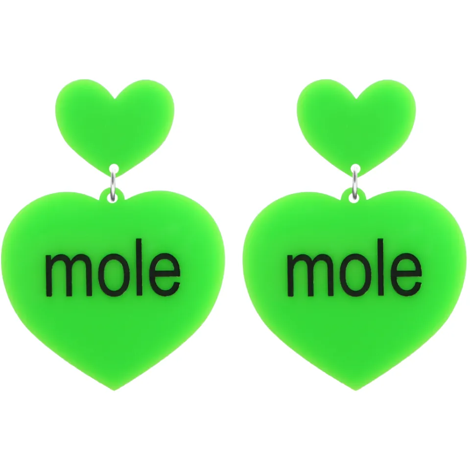 haus_of_dizzy_brat_summer_12.webp Earrings^Haus Of Dizzy 'brat summer' Heart Earrings
