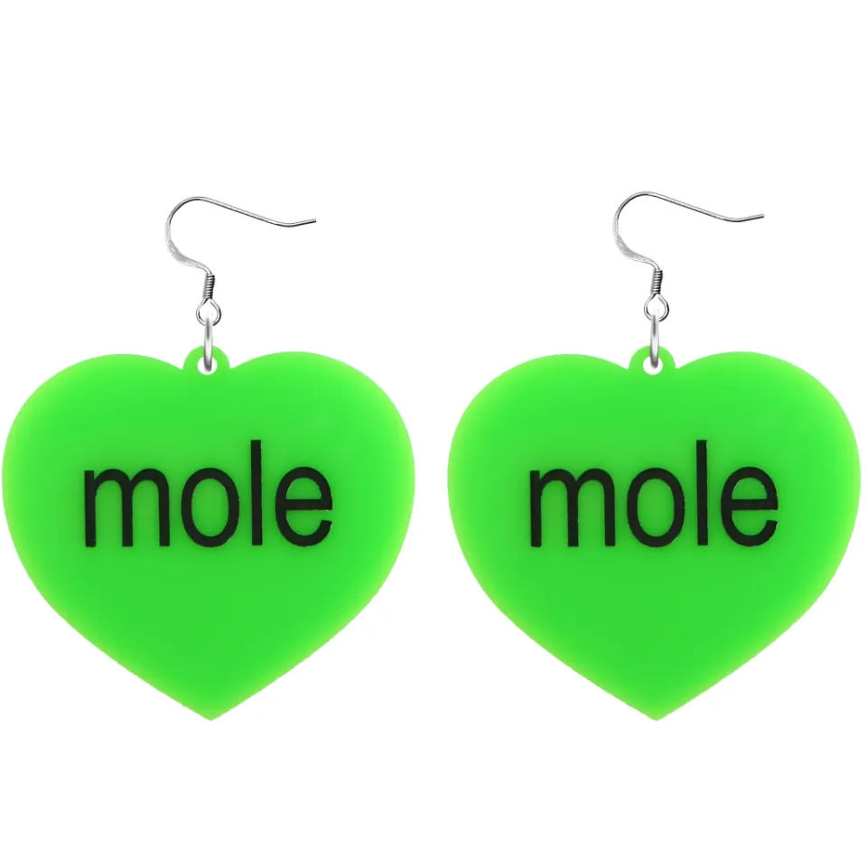 haus_of_dizzy_brat_summer_13.webp Earrings^Haus Of Dizzy 'brat summer' Heart Earrings