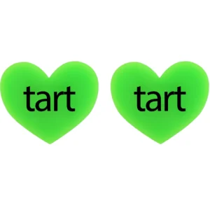 Earrings^Haus Of Dizzy 'brat summer' Heart Stud Earrings