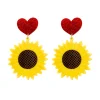Earrings^Haus Of Dizzy 'Carmen' Sunflower Earrings