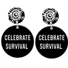 Earrings^Haus Of Dizzy 'Celebrate Survival' Earrings