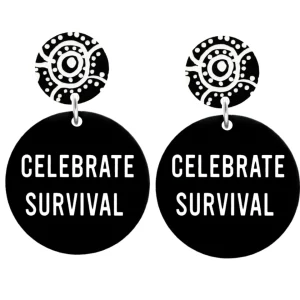 Earrings^Haus Of Dizzy 'Celebrate Survival' Earrings