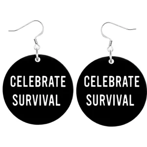 Earrings^Haus Of Dizzy 'Celebrate Survival' Earrings