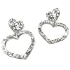 Barbie Hearts | Earrings^Haus Of Dizzy Chunky Glitter Barbie Heart Earrings