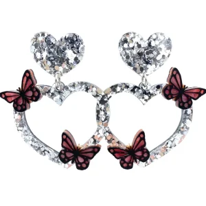 Earrings^Haus Of Dizzy Chunky Silver Butterfly Earrings ?