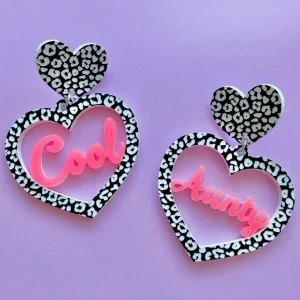 Earrings^Haus Of Dizzy 'Cool Aunty' Heart Earrings